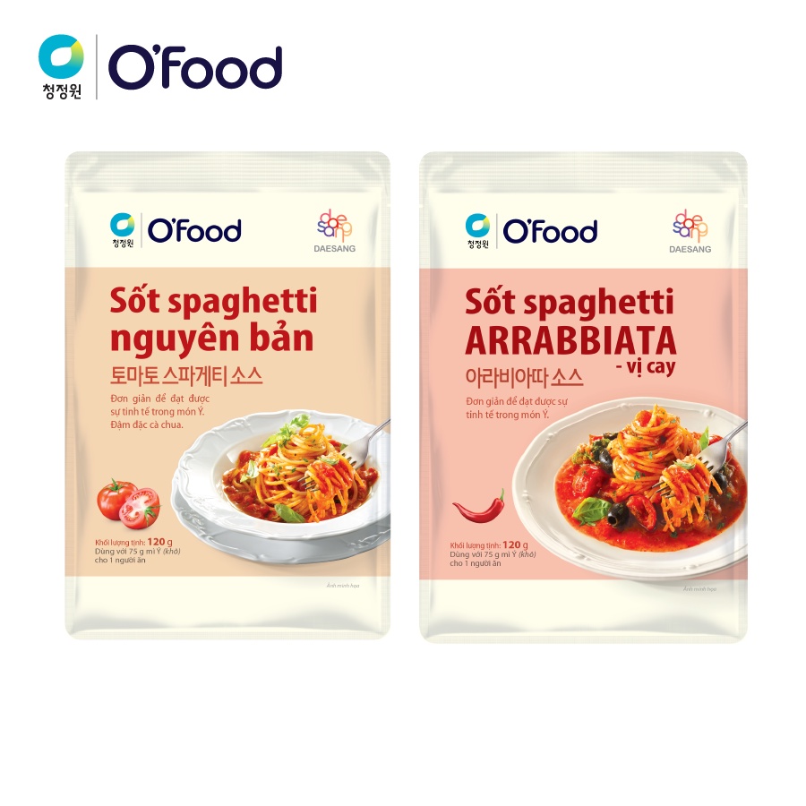 Cách sử dụng sốt spaghetti O\'food gói 120g như thế nào?
