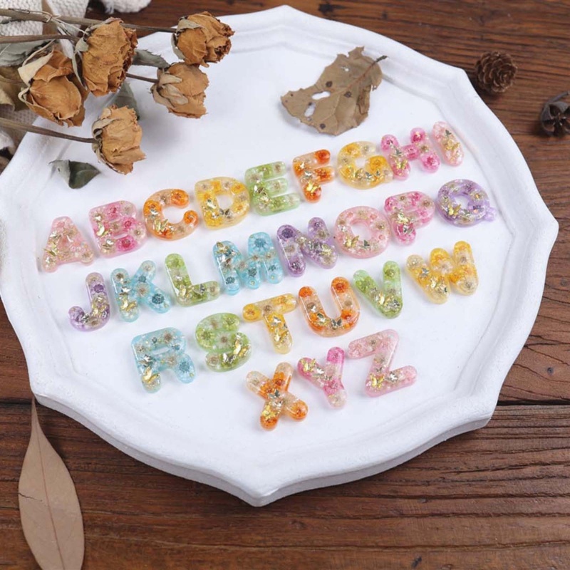 KIN Nhựa Dính Khuôn Chữ Cái Hình Silicone Móc Khóa Khuôn Mặt Dây Chuyền Khuôn Chất Liệu Silicon Cho Tay Làm Phụ Kiện