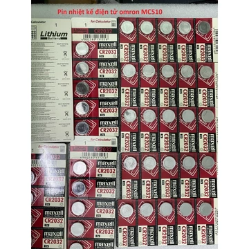 ⚡️[Loại xịn] Pin nhiệt kế điện tử omron MC510 MC-510 (1 viên ) -pin to