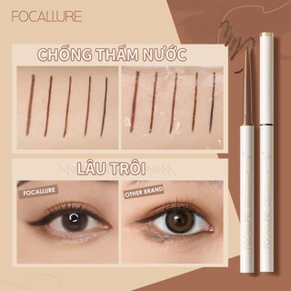 [Y107] Bút chì kẻ mắt FOCALLURE - chống thấm nước, lâu trôi