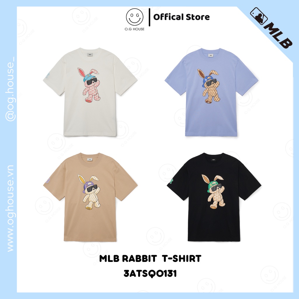 [Chính hãng] Áo MLB Rabbit Tshirt / 3ATSQ0131 Shopee Việt Nam