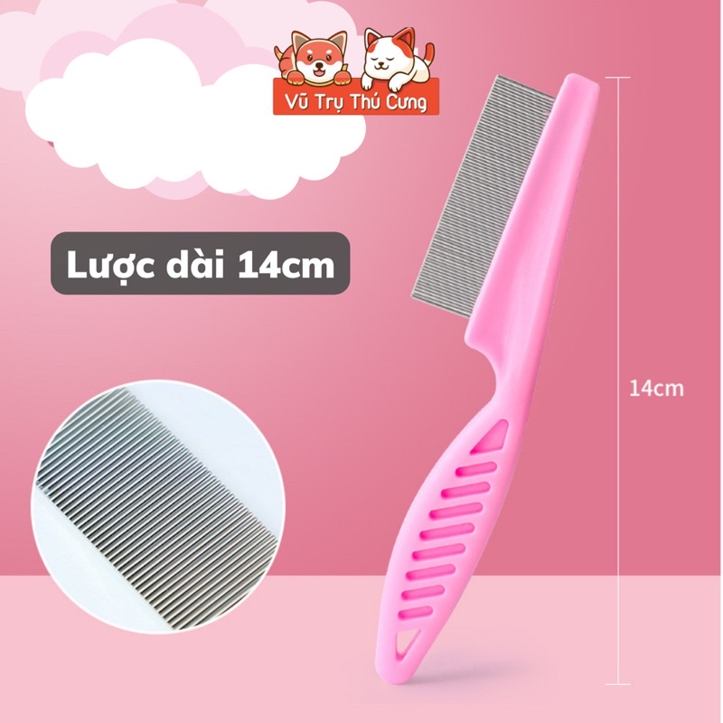 Lược Chải Ve Rận Cho Chó Mèo