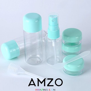 AMZO_BỘ CHIẾT MỸ PHẨM DU LỊCH MINI 5 MÓN NHỎ GỌN TIỆN LỢI