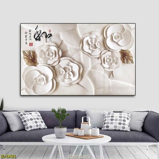 Tranh Treo Tường Điêu Khắc 3D - Tranh Treo Phòng Khách Laminate Tráng Gương