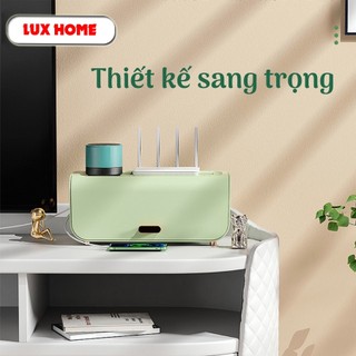 Hộp đựng ổ cắm điện chất liệu nhựa PP đựng giắc cắm, dây điện, cáp sạc tiện lợi, thiết kế tiết kiệm không gian