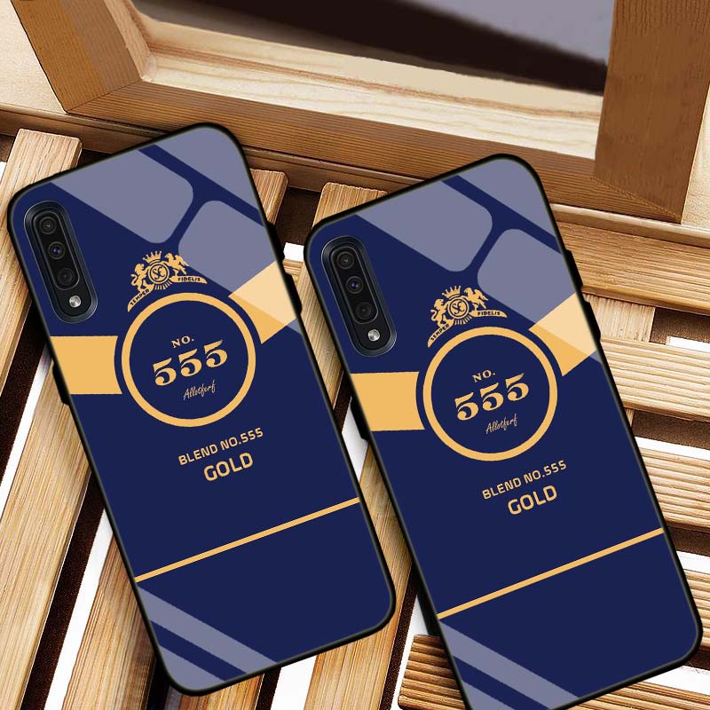 ỐP Lưng SAMSUNG A30S, A50, A50S, A70, A7 2018 HÌNH 555 LƯNG KÍNH CƯỜNG LỰC CAO CẤP