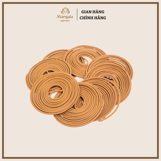 Nhang Vòng Trầm Hương Cao Cấp MANGALA 11 giờ - 10 Khoanh trầm Nguyên Liệu Thiên Nhiên Nguyên Chất
