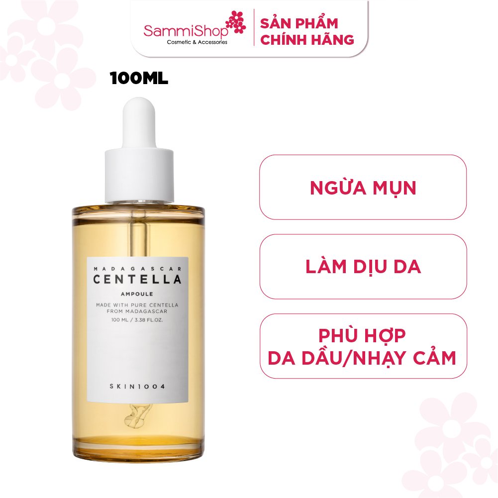 Serum Centella Rau Má 100ml tinh chất rau má Skin1004 madagascar chính ...