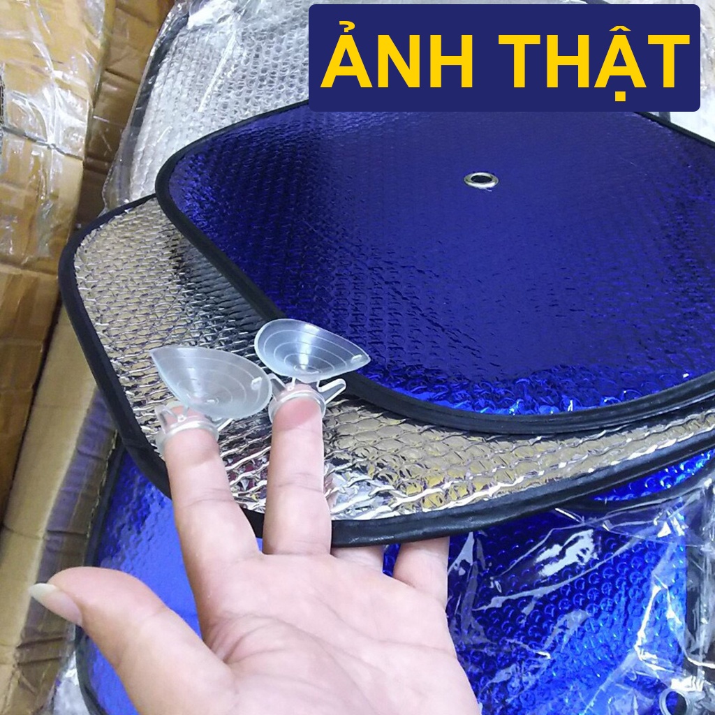 Tấm che nắng xốp bạc ô tô, bộ 4 tấm che nắng kính sườn xe ô tô, Chống nắng, chống tia UV hiệu quả