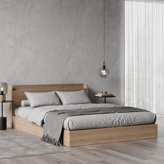 Ảnh WINDY, Giường ngủ cao cấp hiện đại BED_088, 217x70cm, Scandi Home 1