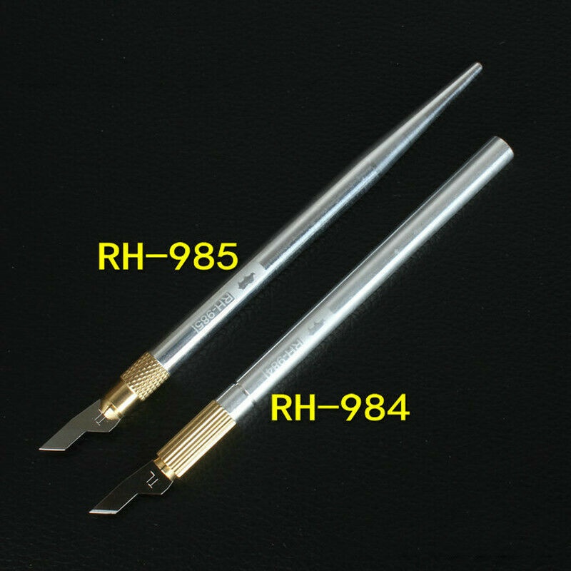 Rhino 985 984 Kim Loại Graver Cứng Sharp Blade kinfe Cho PCB Công Cụ Mở Sửa Chữa Điện Thoại Di Động