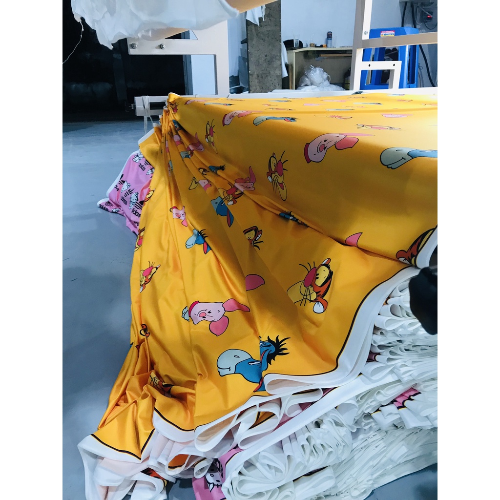 In Vải Nguyên Cây In Theo Mẫu Đặt, In Vải Gia Công, In Hình Họa Tiết Rõ Nét, Chất Vải Mềm Mịn