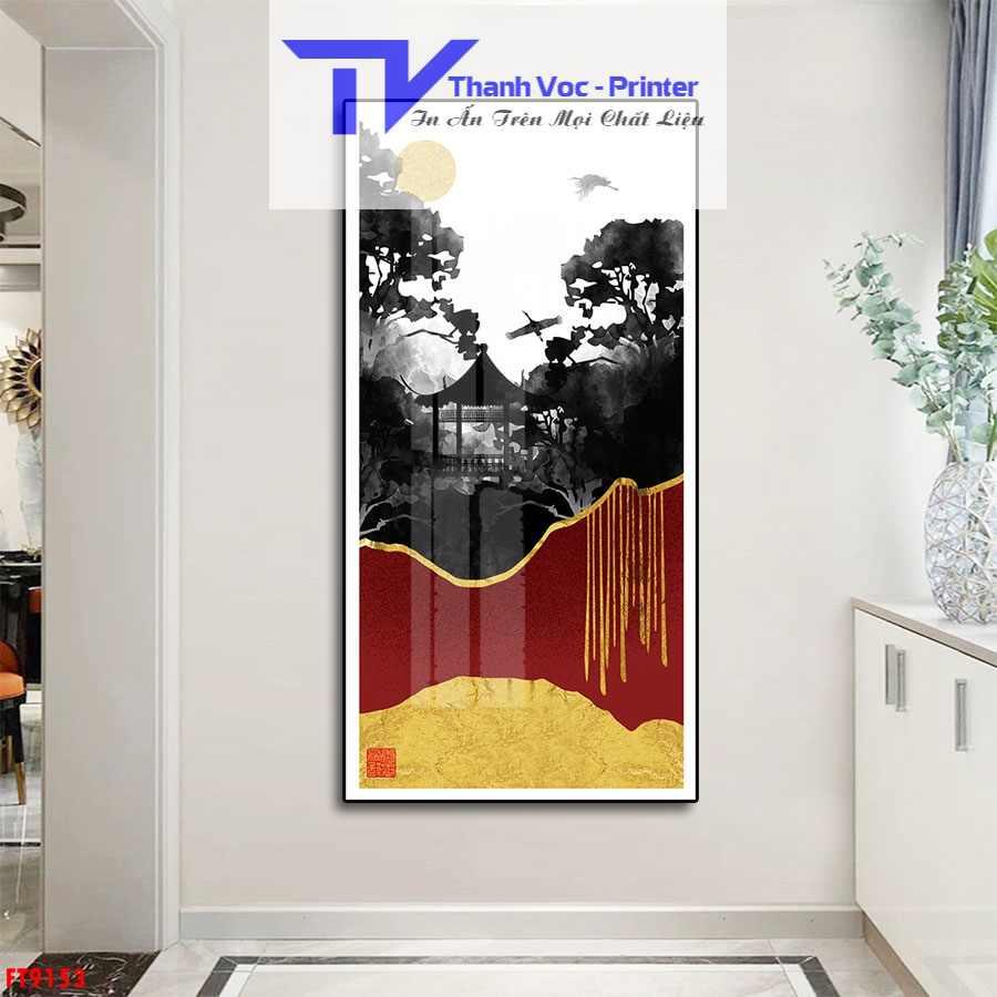 Tranh Treo Tường Tráng Gương 3D Trang Trí Phòng Khách , Phòng Ngủ