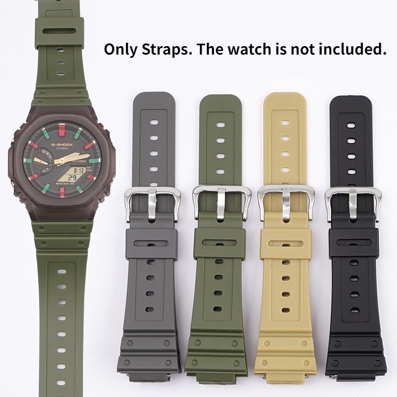Dây Đeo Thay Thế Bằng Cao Su silicone tpu Tháo Gỡ Nhanh Cho Đồng Hồ casio ga2100 ga2110 ga 2100