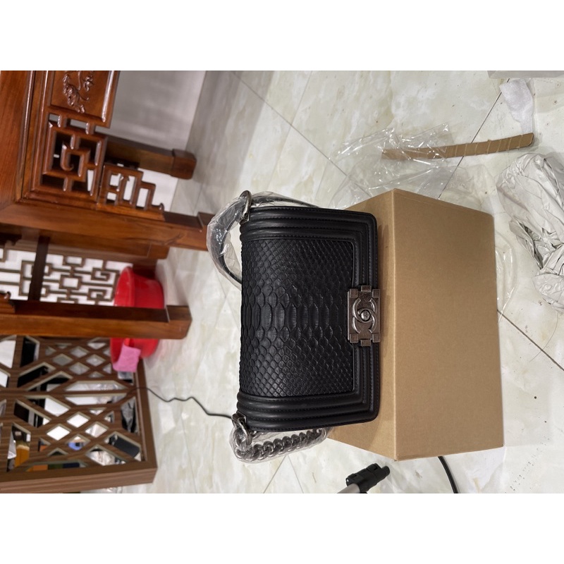 túi da rắn đen | Shopee Việt Nam