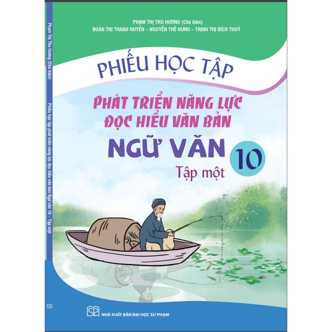 Sách - Phiếu học tập phát triển năng lực đọc hiểu văn bản Ngữ văn 10 ...