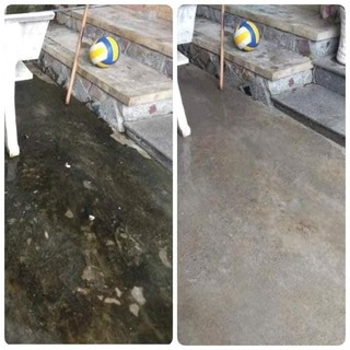 Bột tẩy rong rêu - Chất tẩy rong rêu cho sân xi măng,sân gạch vỉa hè hiệu quả 1gói 500g