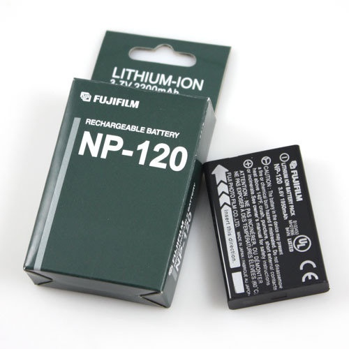 Amsahr Batteria Ricaricabile Compatibile Fujifilm NP-120 – 1800 MAh, 3.7V, Per FinePix M603, F10, F11 E Altre (ISO 9001)