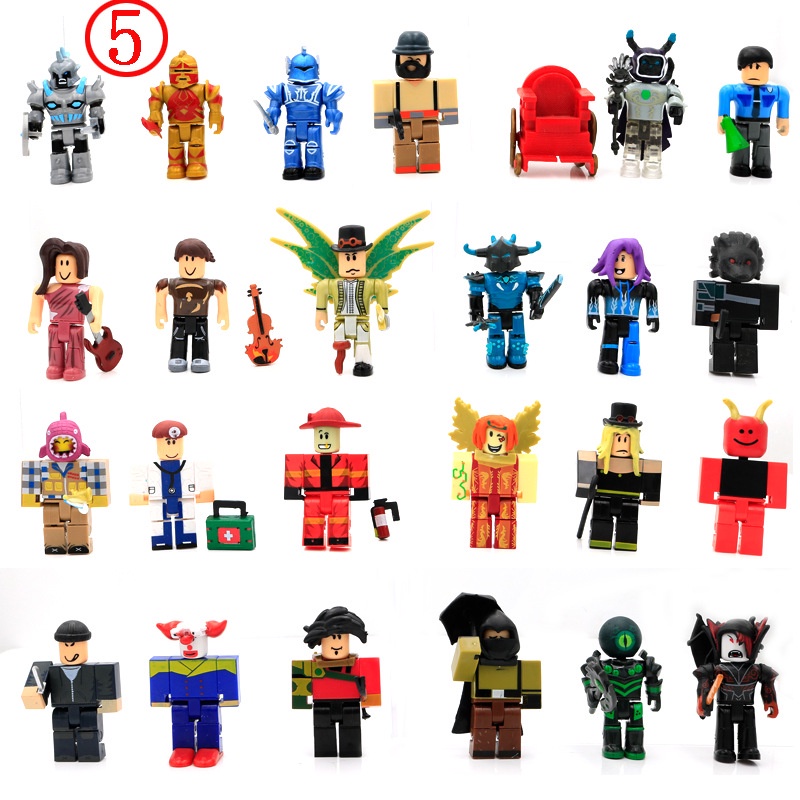 24 Bộ Năng Động Của Trò Chơi Roblox Nhân Vật Hành Động Hoàn Hảo Cho Quà Tặng Và Bộ Sưu Tập
