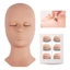 FAVORITEGOODS Lông Mi Nối Dài Mô Hình Đào Tạo Mắt Mặt Cho Người Mới Bắt Đầu Thời Trang Silicone Huấn Luyện Mi Thay Thế Ghép Lông Mi Dụng Cụ