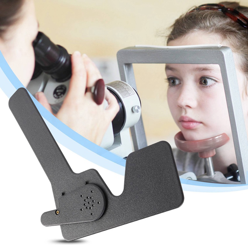Nhãn khoa chuyên nghiệp Lorgnette 17 Pinhole Đen Nhựa Kiểm tra thị lực Mắt Occluder