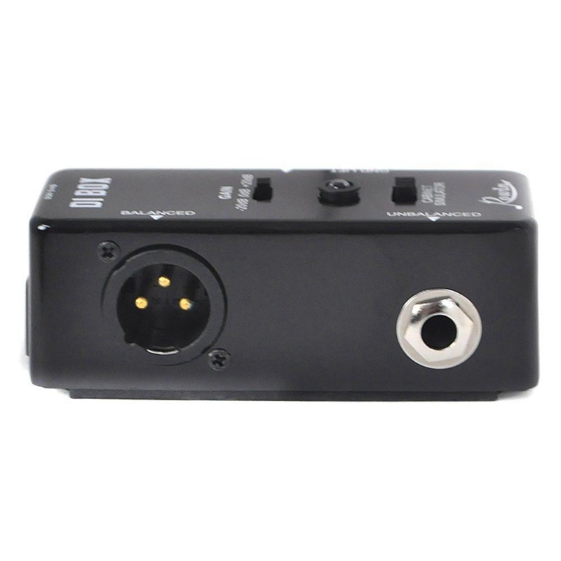 Rowin DI BOX LEF-331 Micro-DI với Cab Sim và Gain Guitar Effect Pedal True Bypass