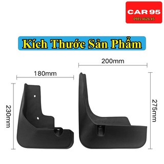 Chắn Bùn Toyota Camry Đời 2012-2014 Chất liệu Nhựa Dẻo Tặng kèm Ốc Vít ,Bộ 4 Chiếc Hàng Loại 1
