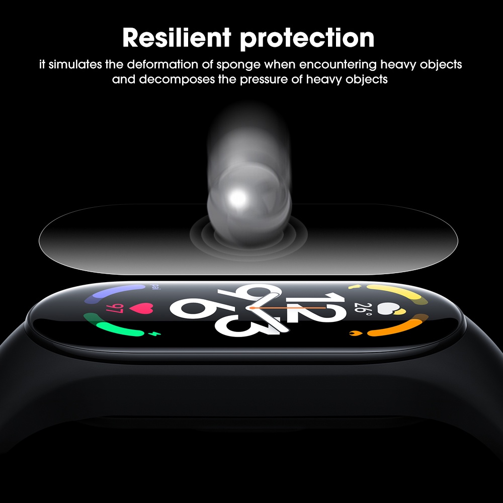 Dành Cho Xiaomi Mi Band 10 9 8 7 Hydrogel Phim Bảo Vệ Màn Hình, Mi Band7 Miband7 Smartwatch Phụ Kiện
