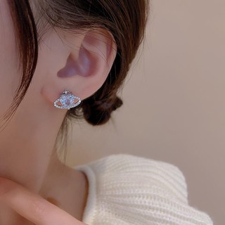 Khuyên Tai Đính Đá Hình Galaxy Độc Đáo Phong Cách Hàn Quốc