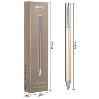 Bộ Bút Bi Mực Đen Ngòi 0.5Mm Có Thể Cuộn Lại Tiện Dụng