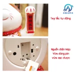 Tượng Mèo Thần Tài Ngũ Phúc Lâm Môn Vẫy Tay Chiêu Tài Lộc Bằng Gốm Sứ - MẪU & MÀU GIAO NGẪU NHIÊN — ảnh 7