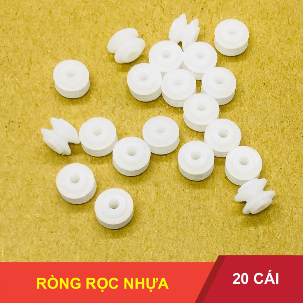 10 cái bánh răng nhựa ròng rọc mini đủ loại trục 2mm | Shopee Việt Nam