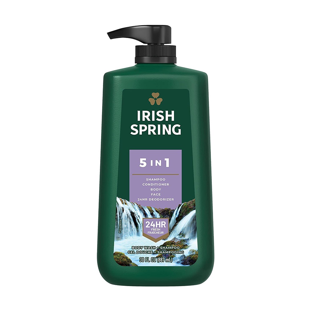 Sữa Tắm Gội Toàn Thân Nam Irish Spring 5 in 1 887ml | Shopee Việt Nam