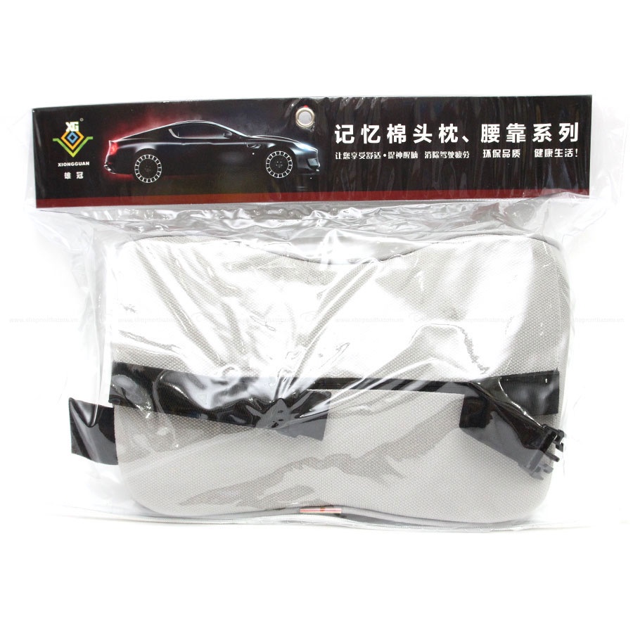 Gối đầu nỉ kiểu tam giác XG-002 xám TK003A