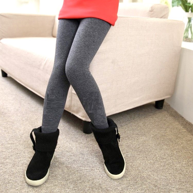 Quần legging bé gái lót lông thời trang trẻ em BEESHOP D25003