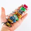Mồi Câu Cá Giả Hình Ếch Nhảy 3D 3.5cm / 6g 8 Màu Mềm Có Móc Kép