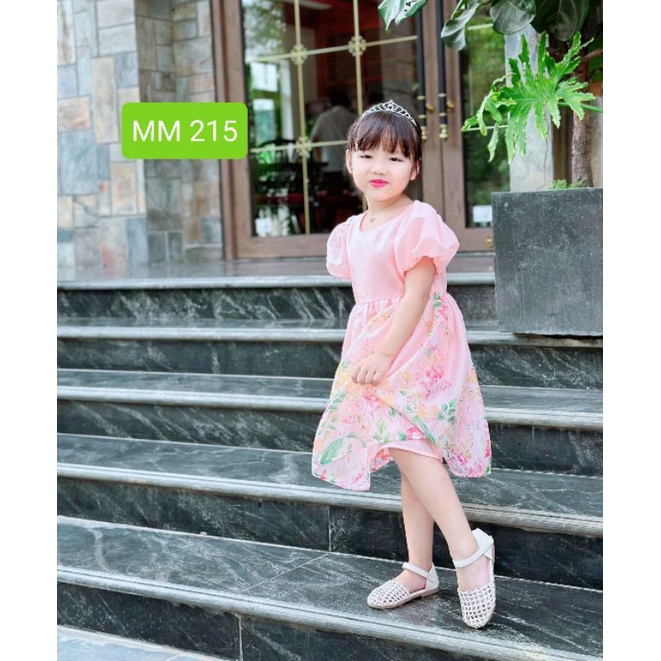 Váy Đầm Hoa Sofia Candy công chúa Tơ nhũ cao cấp diện Tết, dự tiệc