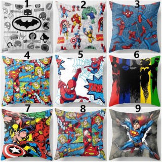 Vỏ Gối Siêu Anh Hùng Người Nhện In Một Mặt Polyester Ném Gối Bọc Xe Ô Tô Vỏ Gối Trang Trí Nhà (Không Có Lõi Gối)