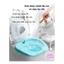 Chậu xông vùng kín phụ nữ xông và rửa vùng kín Nemby 3 chế độ giảm nấm ngứa phụ khoa, đau trĩ sau sinh - màu xám