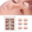 FAVORITEGOODS Lông Mi Nối Dài Mô Hình Đào Tạo Mắt Mặt Cho Người Mới Bắt Đầu Thời Trang Silicone Huấn Luyện Mi Thay Thế Ghép Lông Mi Dụng Cụ