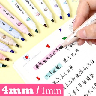 Bộ 6 Bút Lông Vuốt Mèo Màu macaron Dễ Thương
