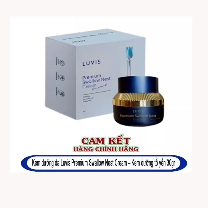 (Đã bán 26) Mẫu Mới - Kem Face Tổ Yến Luvis 30g, Kem Face Huyết Sâm Bà Lão