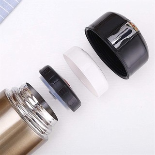 Bình Thực Phẩm Miệng Rộng Cho Thức Ăn Nóng, Hộp Cơm Trưa Có Nắp Tay Cầm, Hộp Canh Cách Nhiệt Chân Không Đôi Tường, Thực Phẩm Giữ Nhiệt Bằng Thép Không Gỉ