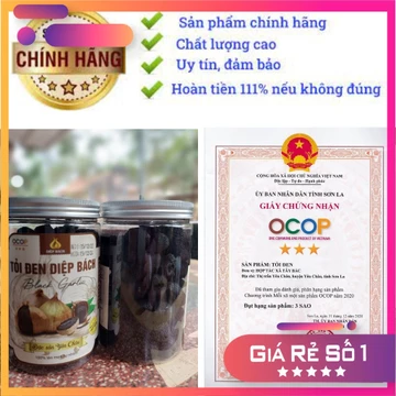 1kg/ 2 lọ 500g Tỏi Đen Cô Đơn Đã Bóc Vỏ [Yên Châu - Sơn La]
