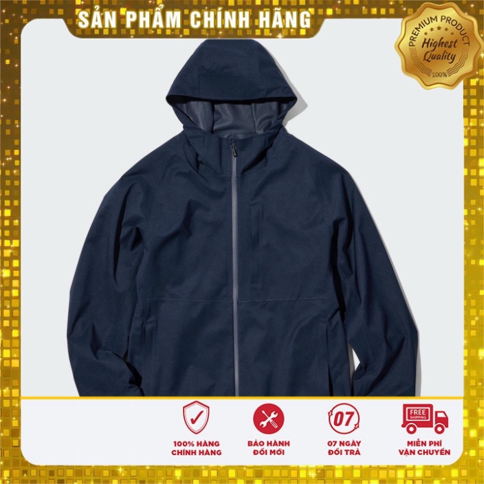 Áo Khoác U/\/iqI() Blocktech side pocket parka. technology 3D cut cho việc chuyển động thoải mái. Có Túi