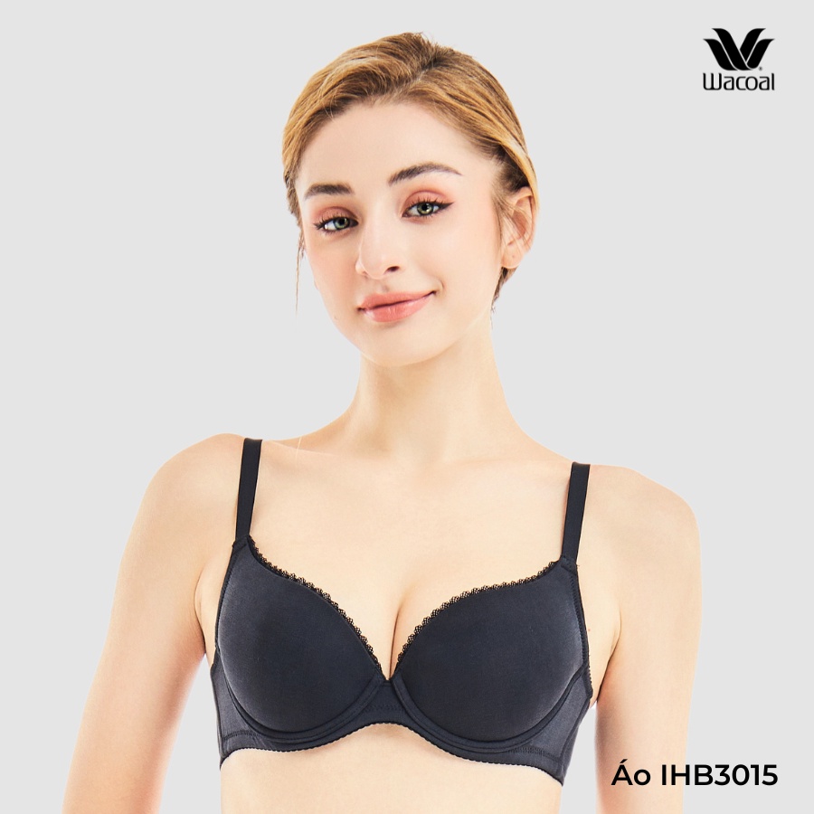 Áo ngực có gọng Wacoal IHB3015 (có size lớn) mút mỏng nâng vừa - HB3015