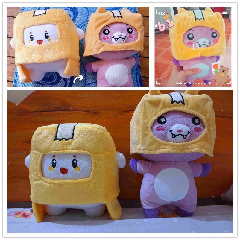 Foxy Lankybox Boxy Rocky Sang Trọng Đồ Chơi Nhồi Bông Mềm Trẻ Em Trò Chơi Hình Búp Bê