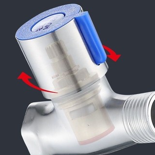 Van Công Tắc Ống Nước Nóng Lạnh 4 Điểm Bằng Inox 304 Kiểu Mới
