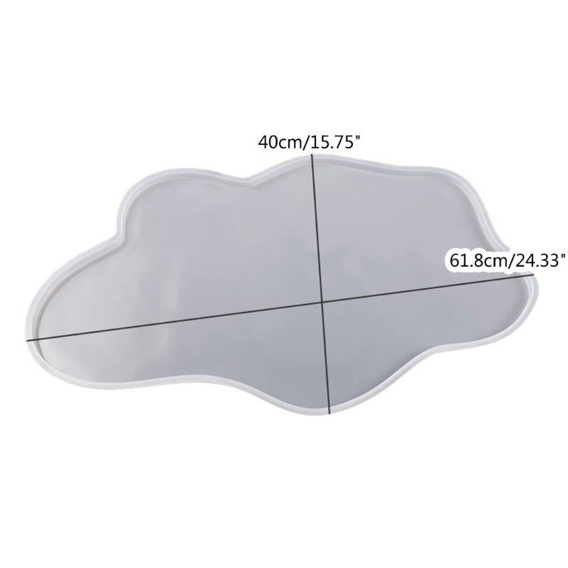 Un * Khuôn để bàn không đều bằng silicon cho khuôn đúc khuôn làm bàn sông Epoxy