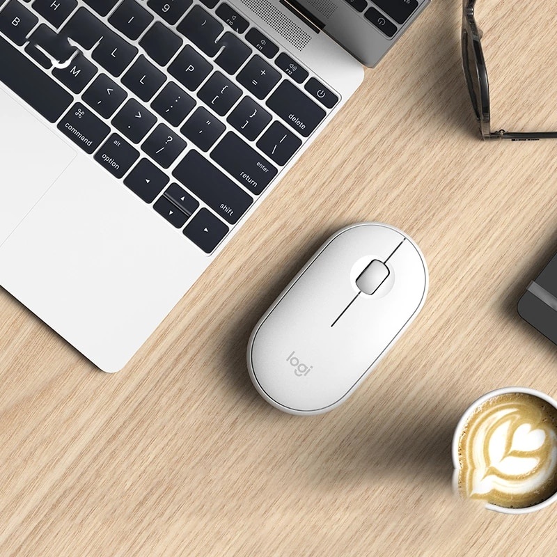 Chuột Bluetooth Không Dây Pebble M350 / POP 2.4GHz 1000DPI Siêu Chính ...